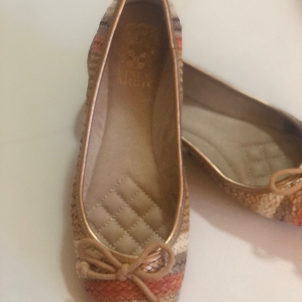Vince Camuto Multi Colored Weave Pattern Ballet F… - image 3